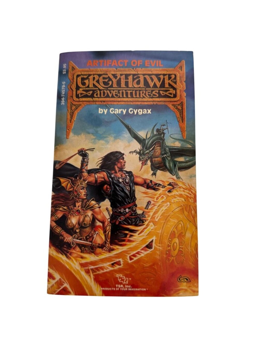 Artifact Of Evil Gary Gygax 1986 1st Print Grayhawk Paperback Illustrated TSR